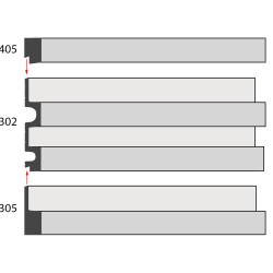 Молдинг DECOMASTER D305-81 ДМ (61*21*2900 мм)
