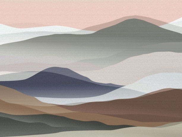 Hg41 003 (4п) Панно HYGGE Roll (Nature) (1*1) 1,00x3,00 флизелин