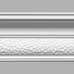 Плинтус потолочный с рисунком DECOMASTER 95102 (90х105х2400мм)