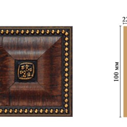 Вставка цветная DECOMASTER D209-2 (100*100*22мм)